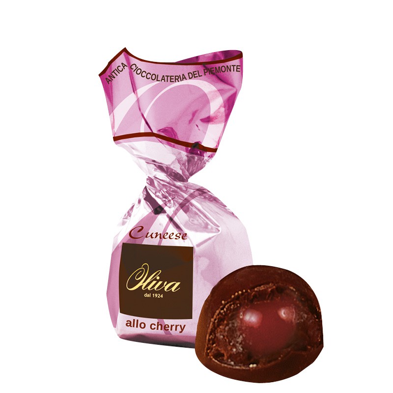 Cuneesi Oliva allo Cherry - Oliva Cioccolato