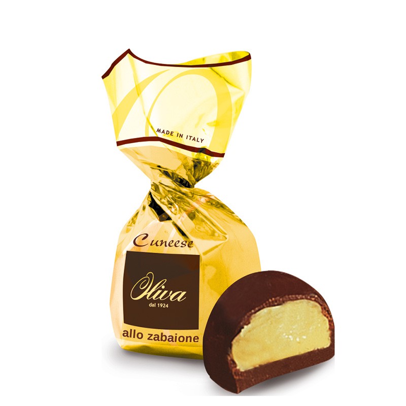 Cuneesi Oliva allo Zabaione - Oliva Cioccolato