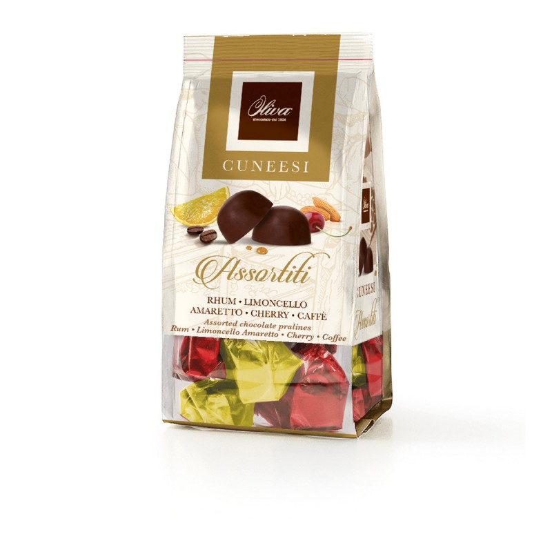 Pochette Cuneesi Oliva Mix Liquore - Oliva Cioccolato